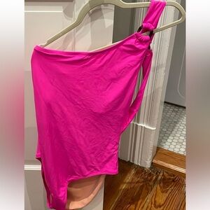 Jcrew neon pink swimsuit. 16
